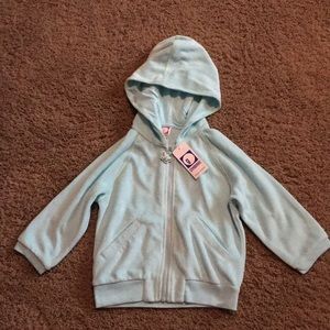 NWTs Vintage Gymboree Butterflies terry jacket swimsuit coverup Sz 6